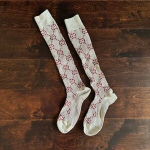 Gucci knee length socks